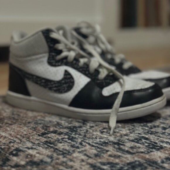 Kids Nike Court Borough Mid PRM BP Sneakers - Picture 6 of 7